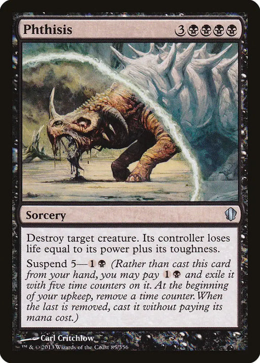 Phthisis [Commander 2013] - MTG Single