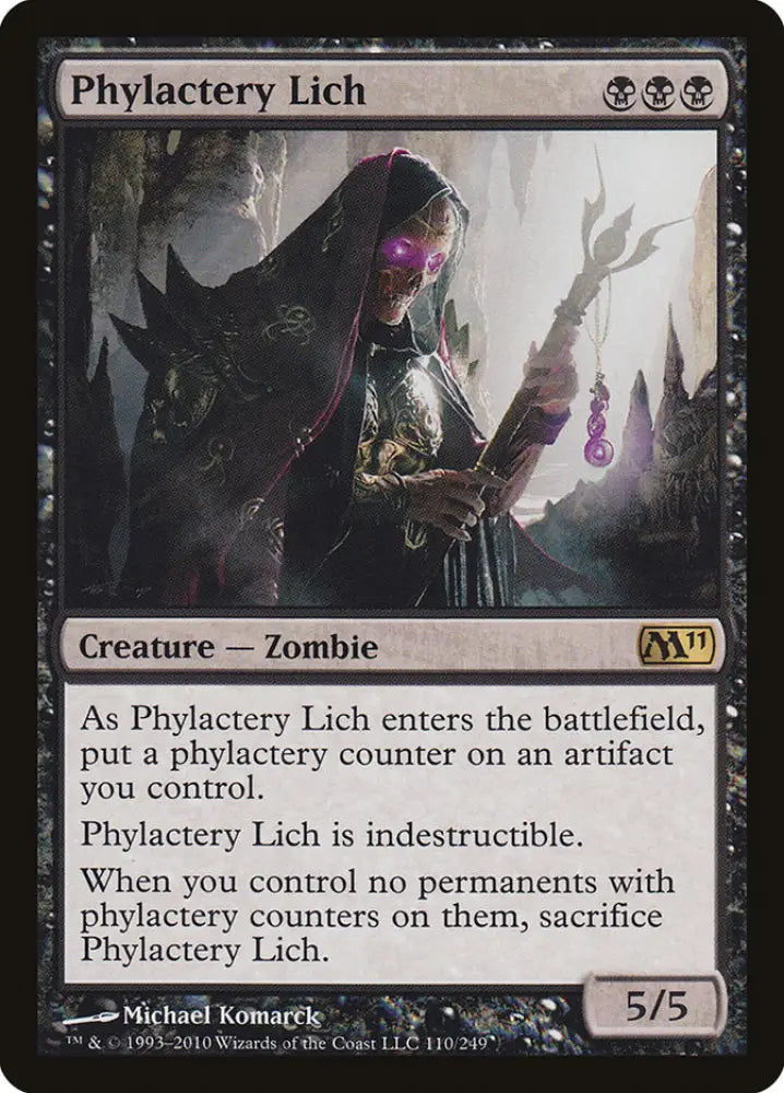 Phylactery Lich [Magic 2011] - MTG Single