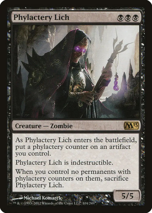 Phylactery Lich [Magic 2013] - MTG Single