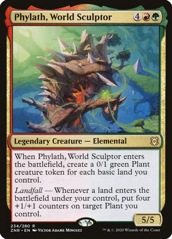 Phylath World Sculptor [Zendikar Rising] - MTG Single