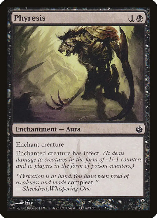 Phyresis [Mirrodin Besieged] - MTG Single