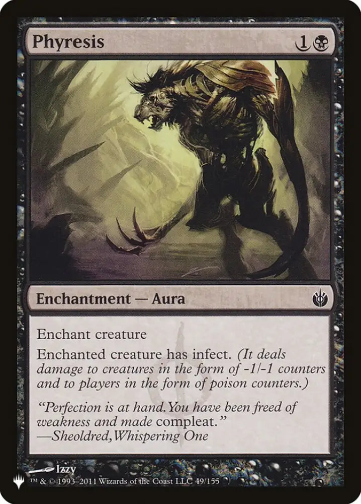 Phyresis [The List] - MTG Single