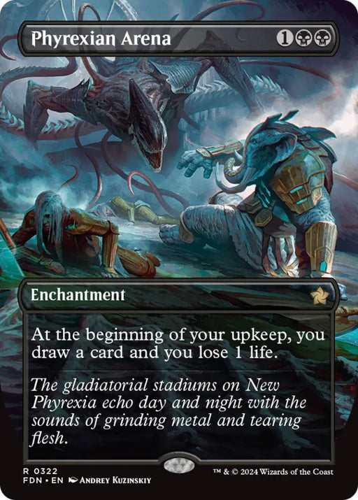 Phyrexian Arena (Borderless) [Foundations] - MTG Single