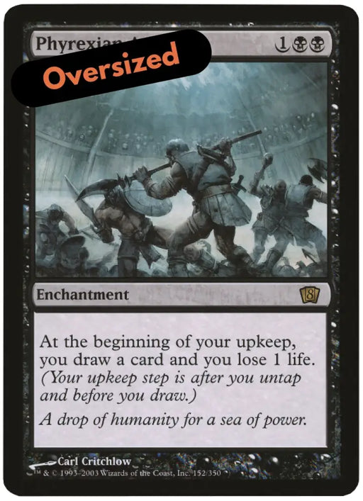 Phyrexian Arena (Oversized) [Eighth Edition Box Topper] - MTG Single