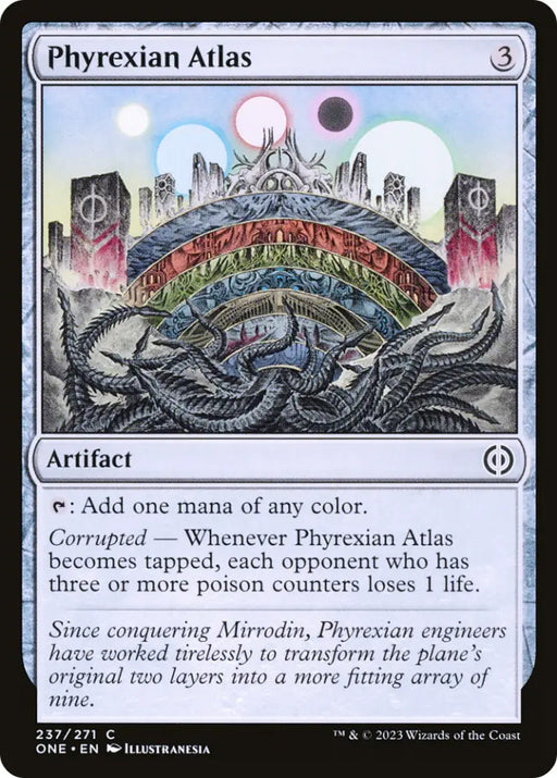 Phyrexian Atlas [Phyrexia: All Will Be One] - MTG Single