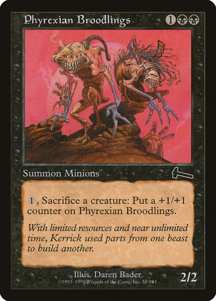 Phyrexian Broodlings [Urza’s Legacy] - MTG Single