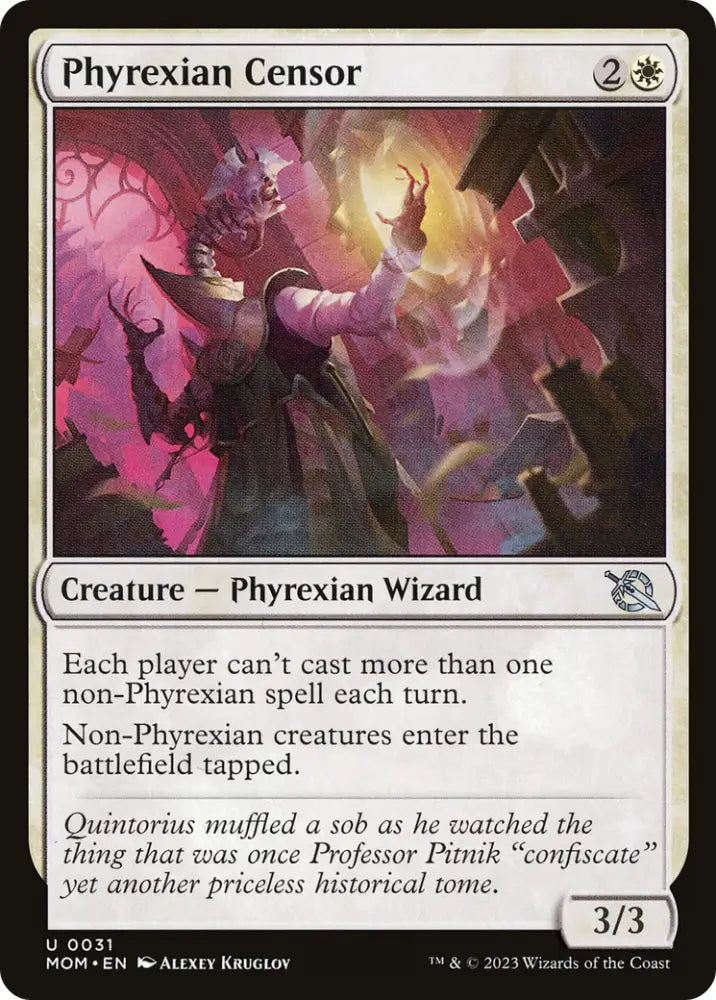 Phyrexian Censor [March of the Machine] - MTG Single