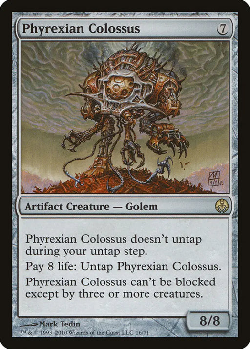 Phyrexian Colossus [Duel Decks: Phyrexia vs. the Coalition] - MTG Single