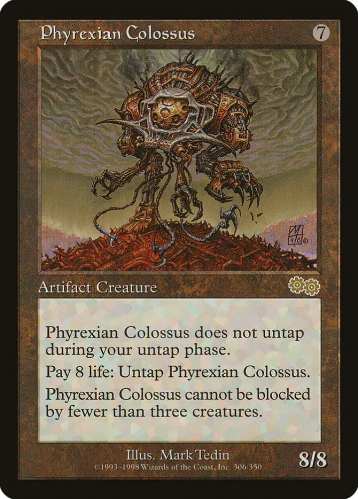 Phyrexian Colossus [Urza’s Saga] - MTG Single