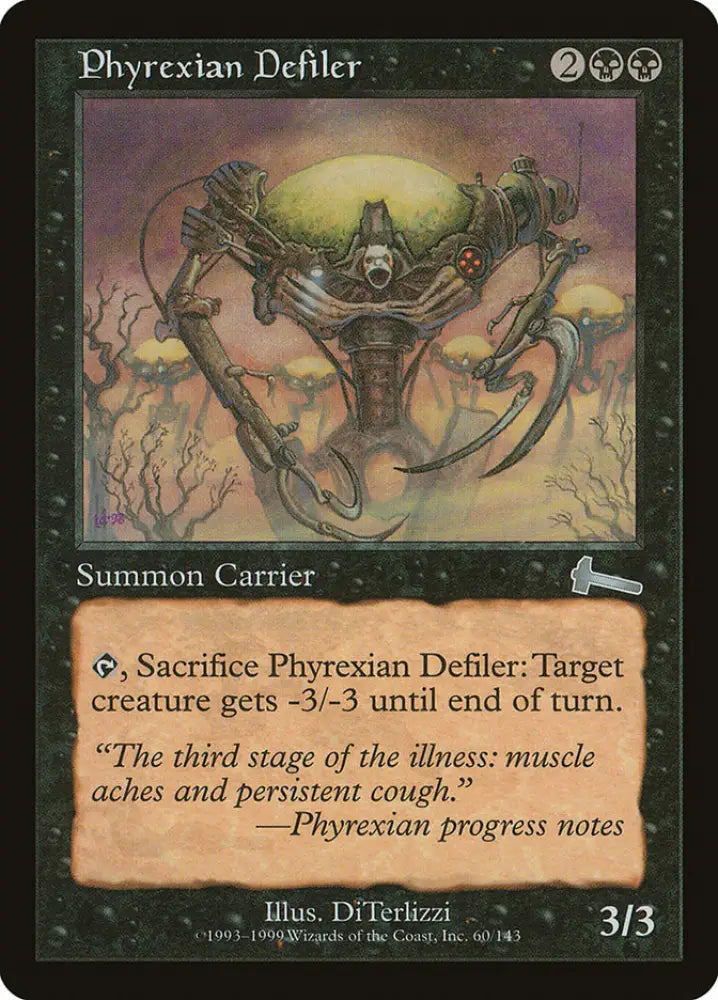 Phyrexian Defiler [Urza’s Legacy] - MTG Single