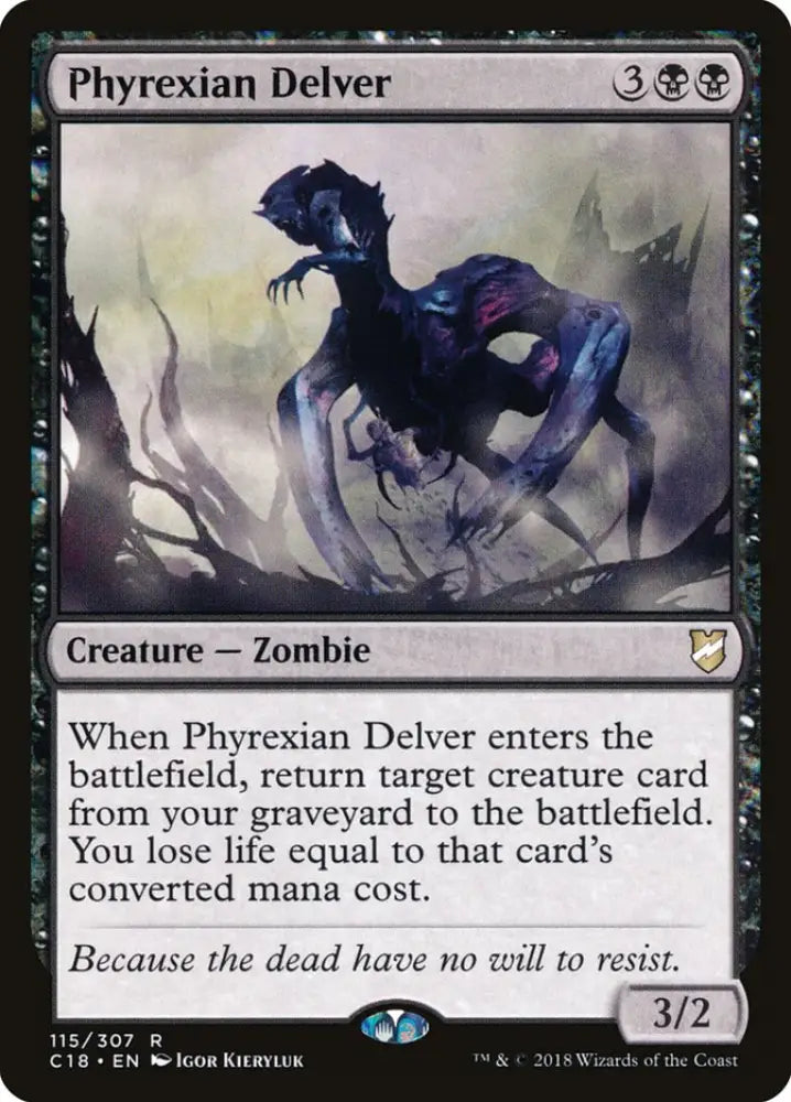 Phyrexian Delver [Commander 2018] - MTG Single