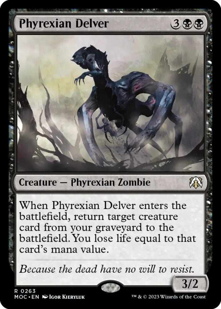 Phyrexian Delver [March of the Machine Commander] - MTG Single
