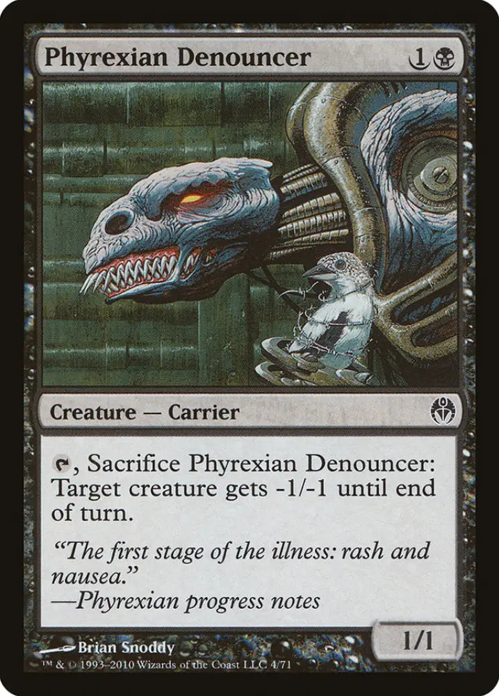 Phyrexian Denouncer [Duel Decks: Phyrexia vs. the Coalition] - MTG Single