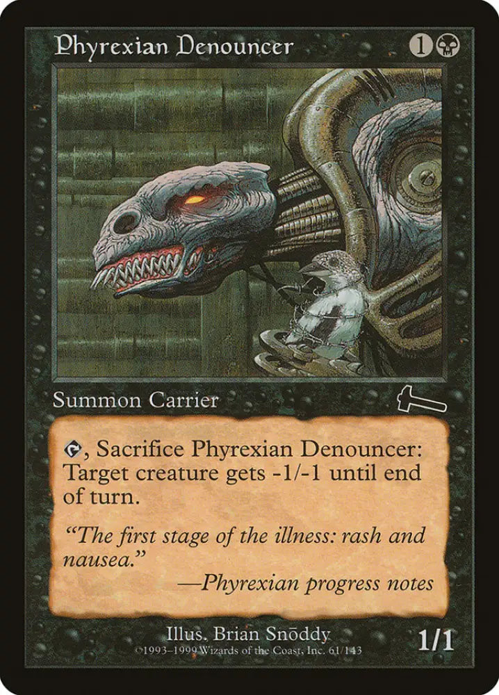 Phyrexian Denouncer [Urza’s Legacy] - MTG Single