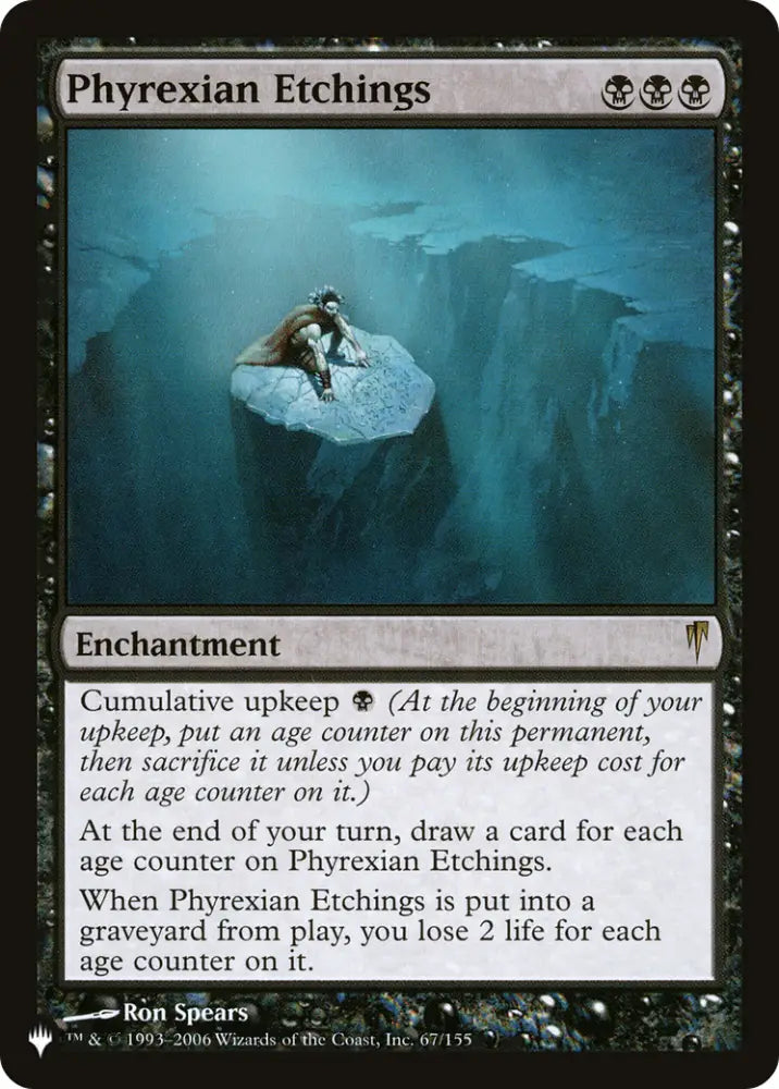 Phyrexian Etchings [The List] - MTG Single