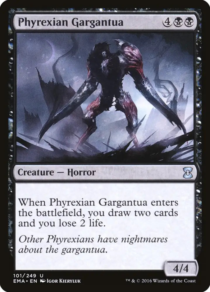 Phyrexian Gargantua [Eternal Masters] - MTG Single