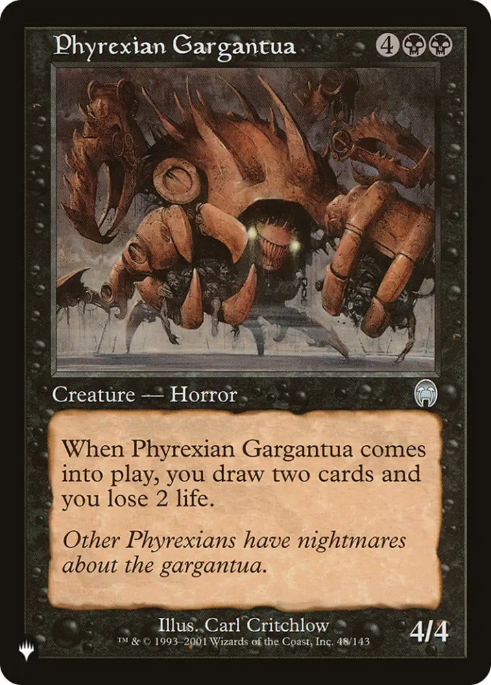Phyrexian Gargantua [The List] - MTG Single