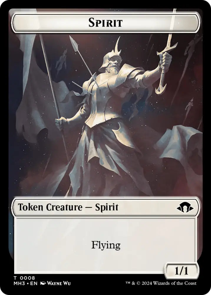 Phyrexian Germ // Spirit (0008) Double-Sided Token [Modern Horizons 3 Tokens] - MTG Single