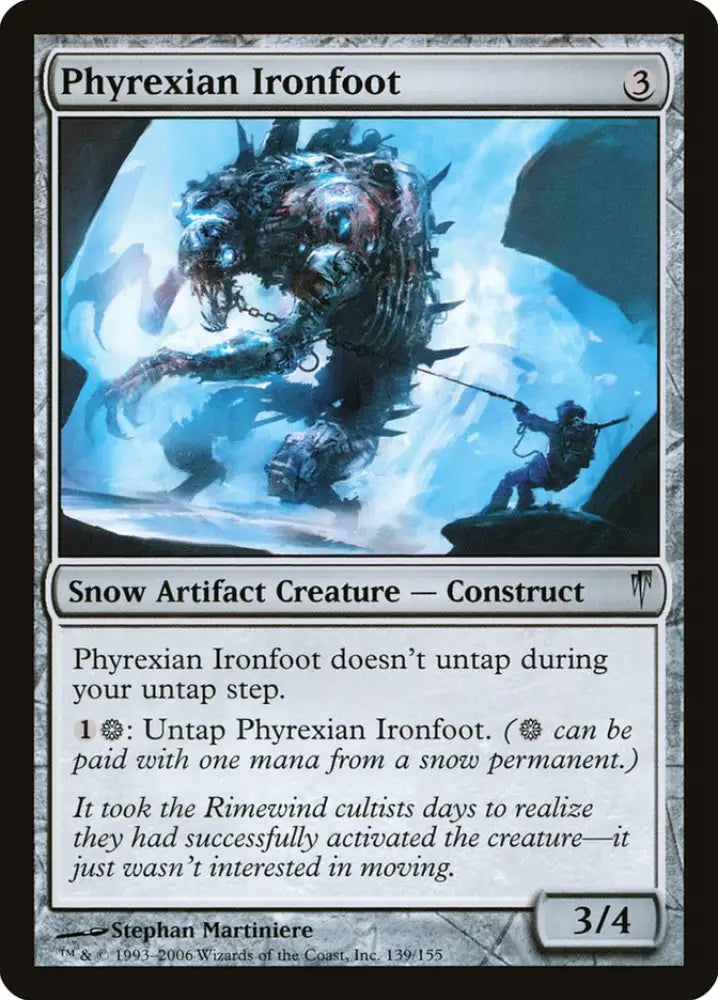 Phyrexian Ironfoot [Coldsnap] - MTG Single