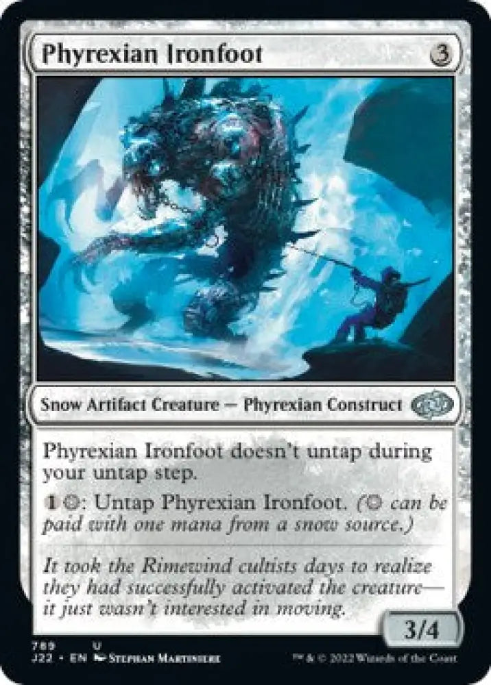 Phyrexian Ironfoot [Jumpstart 2022] - MTG Single