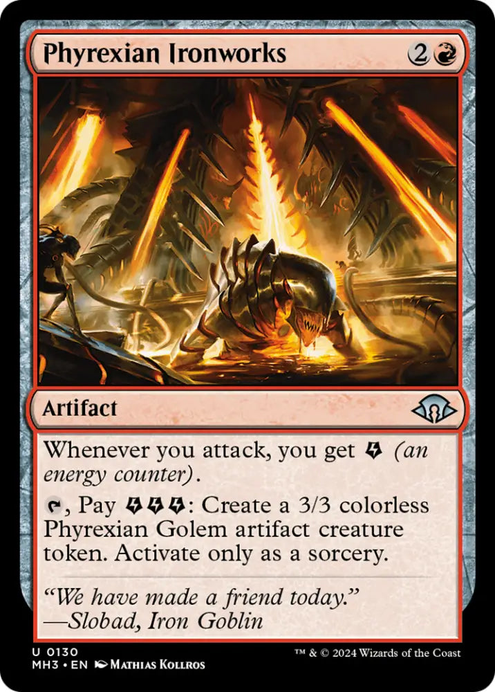 Phyrexian Ironworks [Modern Horizons 3] - MTG Single