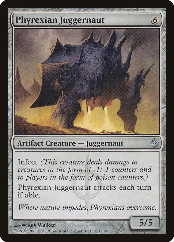 Phyrexian Juggernaut [Mirrodin Besieged] - MTG Single