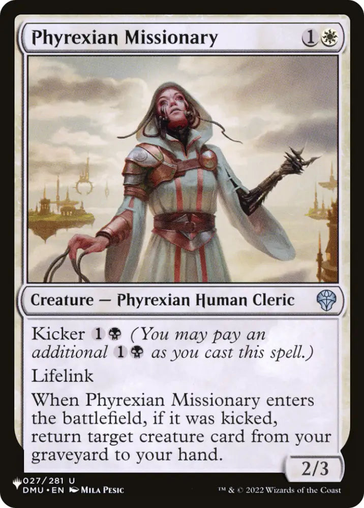 Phyrexian Missionary [The List] - MTG Single