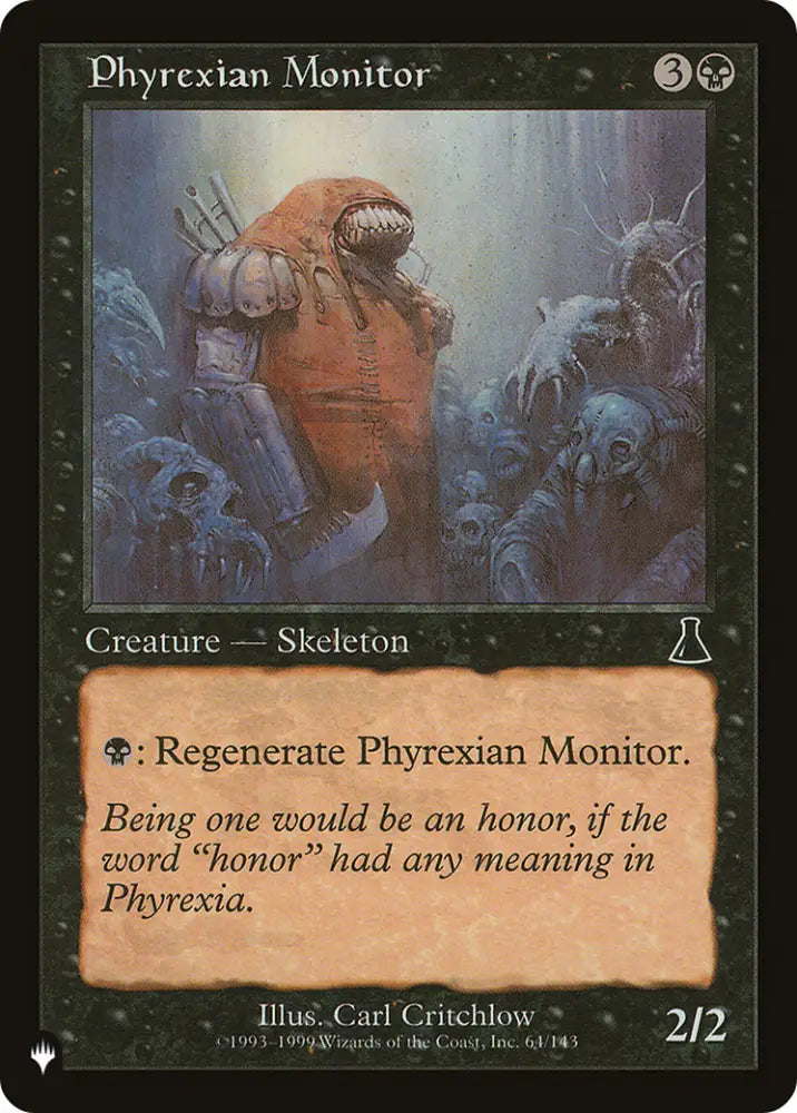 Phyrexian Monitor [The List] - MTG Single