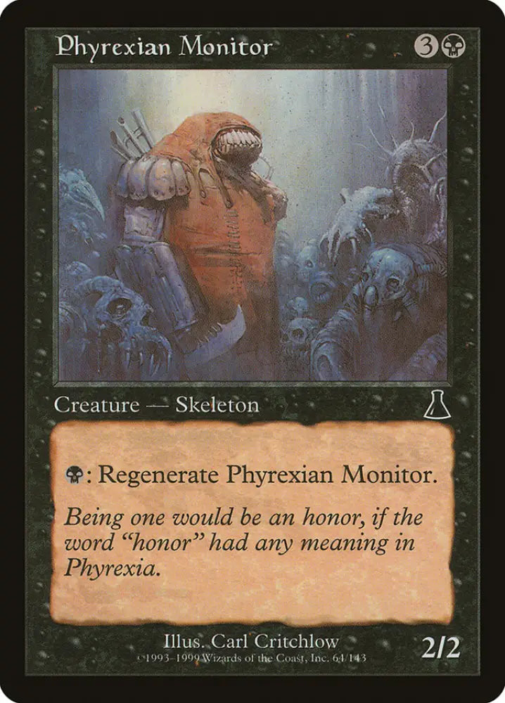 Phyrexian Monitor [Urza’s Destiny] - MTG Single