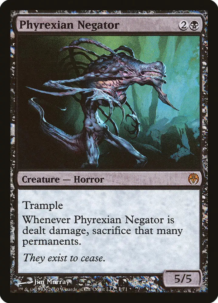 Phyrexian Negator [Duel Decks: Phyrexia vs. the Coalition] - MTG Single