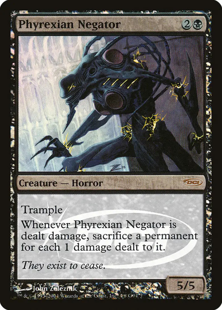 Phyrexian Negator [Judge Gift Cards 2004] - MTG Single