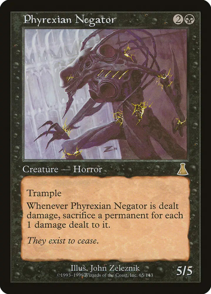 Phyrexian Negator [Urza’s Destiny] - MTG Single