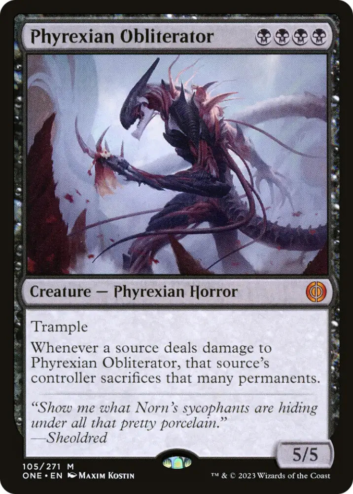 Phyrexian Obliterator [Phyrexia: All Will Be One] - MTG Single