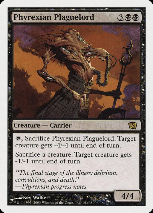 Phyrexian Plaguelord (153) [Eighth Edition] - MTG Single