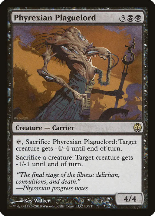 Phyrexian Plaguelord [Duel Decks: Phyrexia vs. the Coalition] - MTG Single