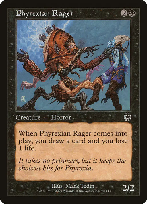 Phyrexian Rager [Apocalypse] - MTG Single