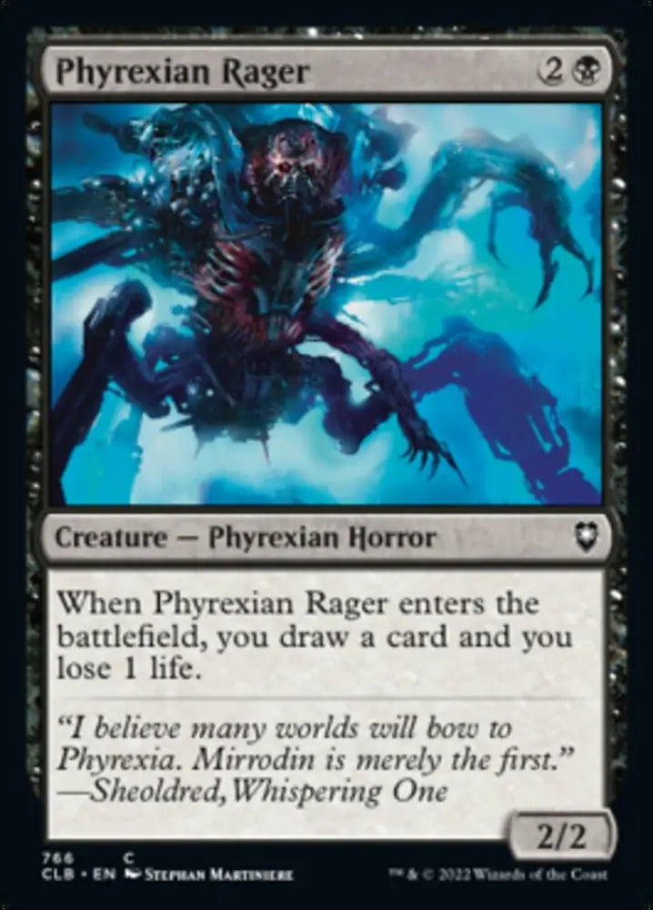 Phyrexian Rager [Commander Legends: Battle for Baldur’s Gate] - MTG Single