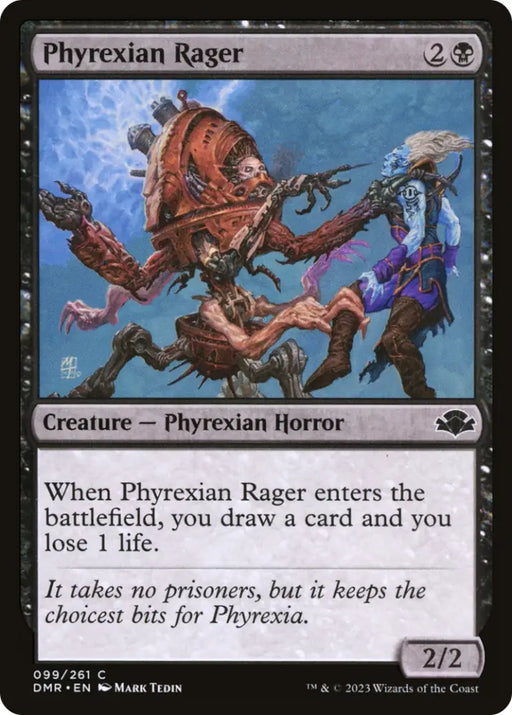 Phyrexian Rager [Dominaria Remastered] - MTG Single