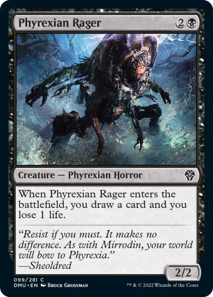 Phyrexian Rager [Dominaria United] - MTG Single