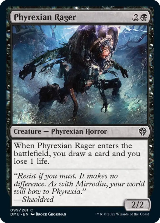 Phyrexian Rager [Dominaria United] - MTG Single