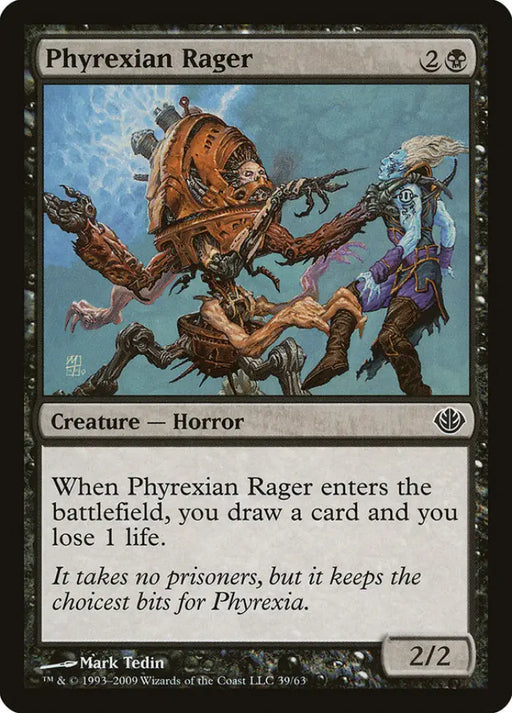 Phyrexian Rager [Duel Decks: Garruk vs. Liliana] - MTG Single