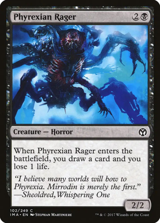 Phyrexian Rager [Iconic Masters] - MTG Single