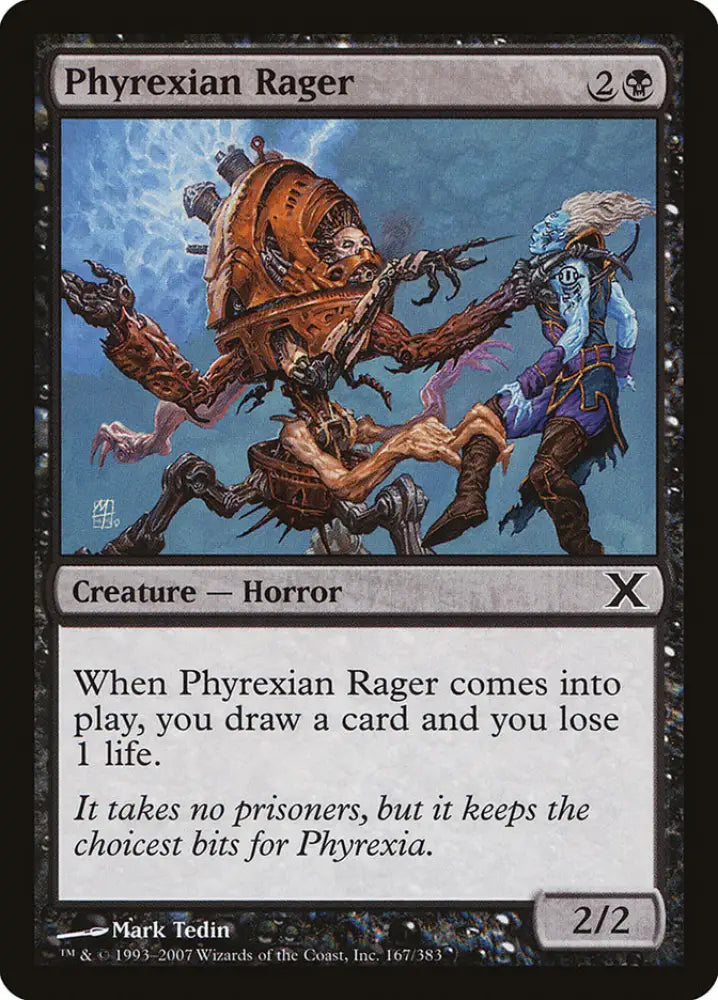 Phyrexian Rager [Tenth Edition] - MTG Single