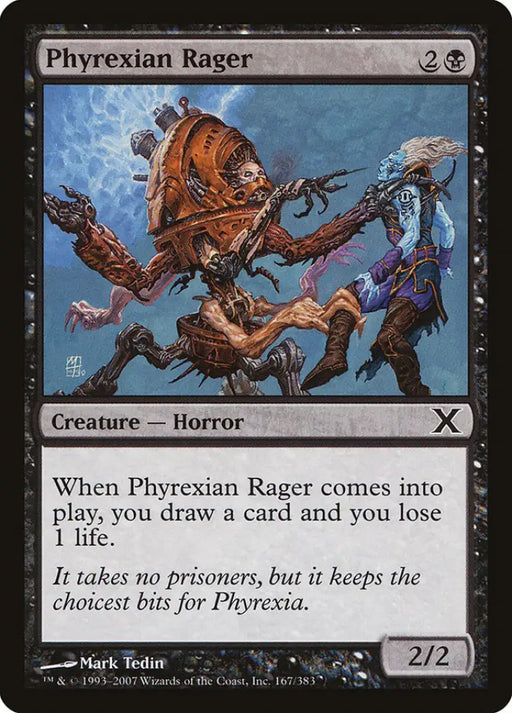 Phyrexian Rager [Tenth Edition] - MTG Single