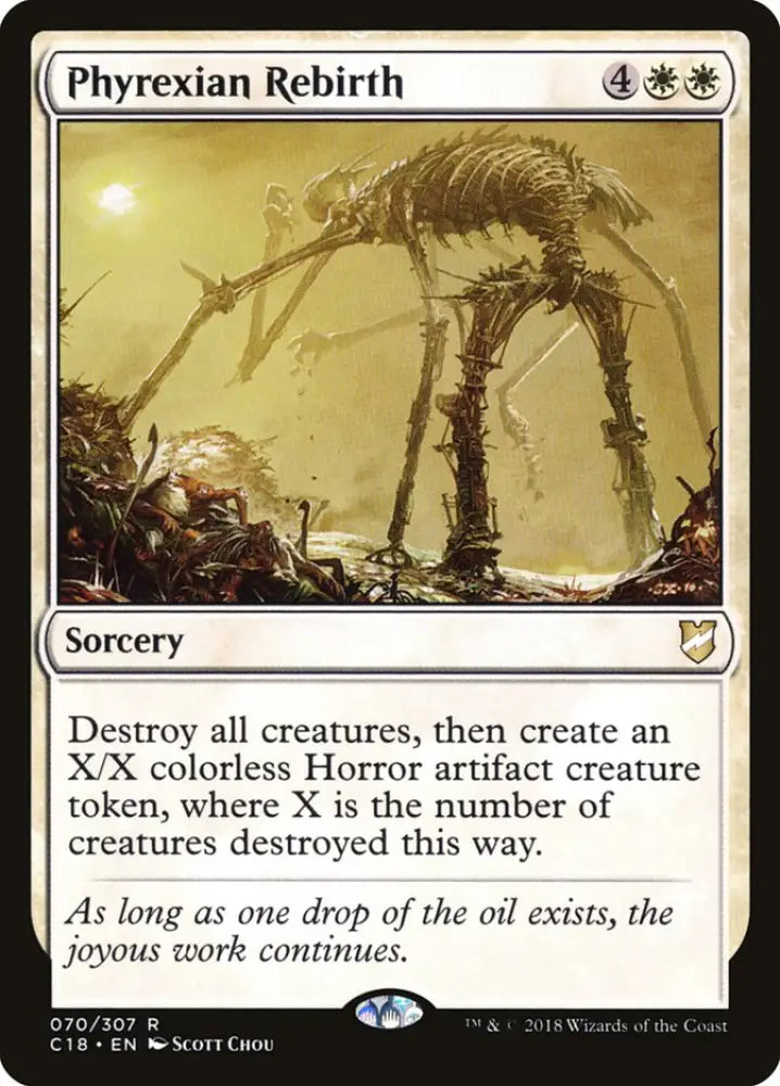 Phyrexian Rebirth [Commander 2018] - MTG Single