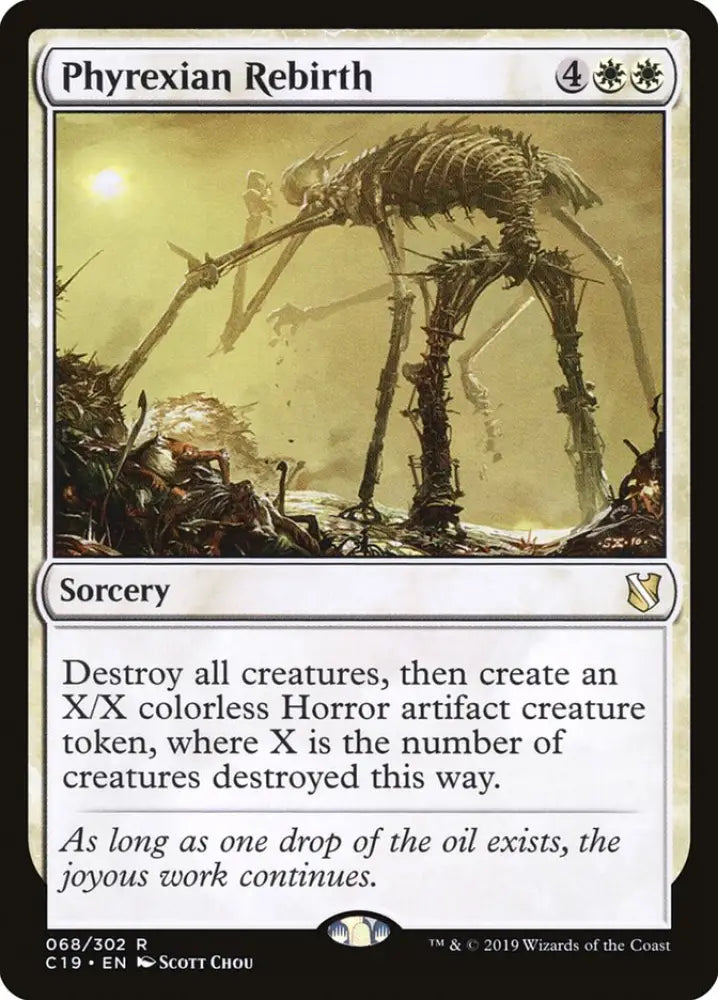 Phyrexian Rebirth [Commander 2019] - MTG Single