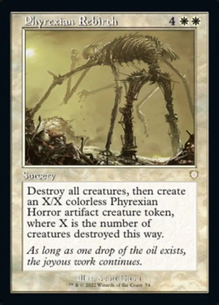 Phyrexian Rebirth (Retro) [The Brothers’ War Commander] - MTG Single