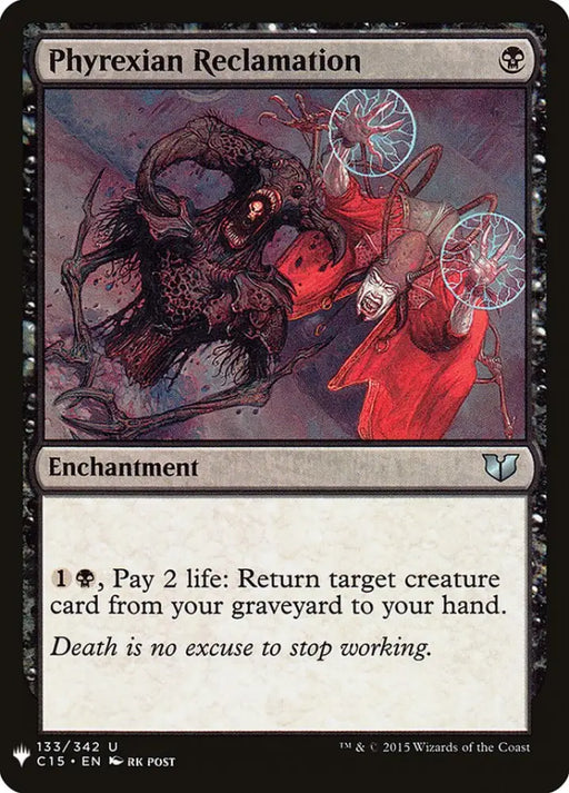 Phyrexian Reclamation [Mystery Booster] - MTG Single