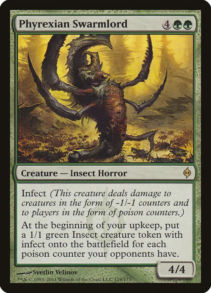 Phyrexian Swarmlord [New Phyrexia] - MTG Single