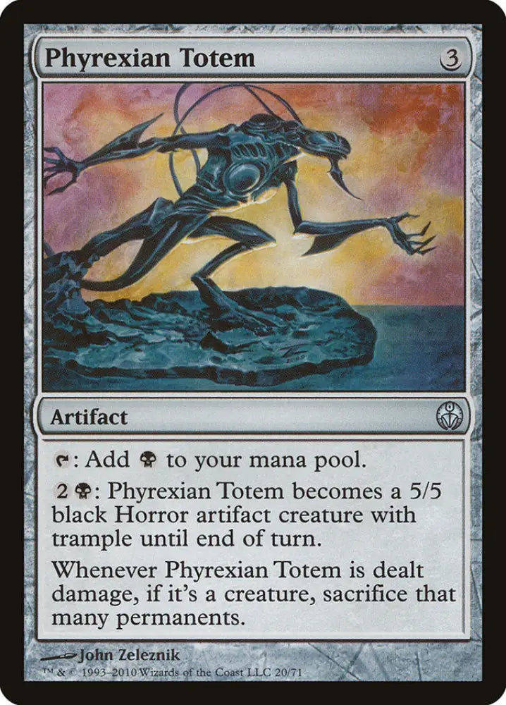 Phyrexian Totem [Duel Decks: Phyrexia vs. the Coalition] - MTG Single